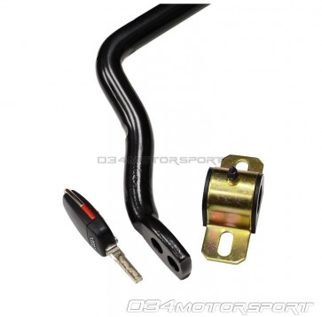 Sway Bar, Rear (034Motorsport) Solid, Adjustable for B6-B7 A4-S4-RS4
