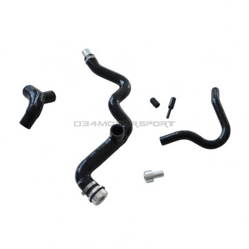 Breather Hose Kit, Late AMB (034) for B6-A4 1.8T, Reinforced Silicone