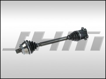 Front CV Shaft, Complete w Joints, Driver or Passenger (OEM-GKN) for B8 A4-A5 6 Speed Auto