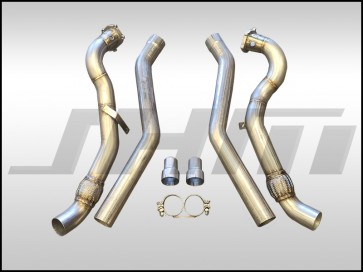 Exhaust - 3" Performance Downpipe and Midpipe Combo (JHM) for D4 A8-S8 4.0T