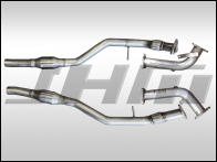 Exhaust - High-Flow Cat Downpipes - Non Resonated - (JHM) for 4M Q7 3.0T