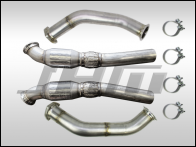 Exhaust - 2.75" Performance High Flow Cat (HFC) Downpipes  (JHM) for B8-B.5 RS4-RS5 4.2L *JHM HEADERS REQUIRED*