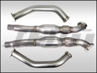 Exhaust - High-Flow Cat Downpipes (JHM) for the B8 S4-S5 Q5-SQ5 C7 A6-A7 3.0T