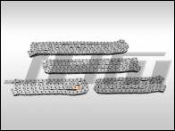 JHM ALL CHAINS for Timing Chain Service Kit (OEM) for B6-B7 S4, C6 A6 and C5 allroad w chain 4.2L 40v - CHAINS ONLY