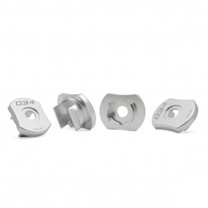 Billet Aluminum MQB Rear Subframe Mount Inserts, 8V Audi A3/S3 Quattro, MkIII Audi TT/TTS Quattro, & MkVII Volkswagen Golf R