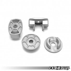 BILLET ALUMINUM REAR SUBFRAME MOUNT INSERT KIT (034Motorsport), B9 AUDI A4/S4/A5 & ALLROAD