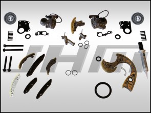 JHM Timing Chain Service Kit (OEM) for B6-B7 S4, C6 A6 and C5 allroad w chain 4.2L 40v - FULL