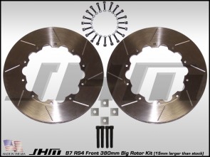Front Rotor Rings(pair) BBK 380mm - JHM Lightweight for B7 RS4