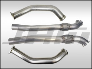 Exhaust - Downpipes w/ Integrated Baffle System (JHM) for the B8 S4-S5 Q5-SQ5 C7 A6-A7 3.0T