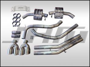Exhaust - JHM - 2.5" Performance Cat-back  - POLISHED TIPS for B9 S5 3.0T (2-Door)