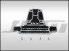Supercharger Plate - Replaces factory cover - Billet (JHM) BLACK MILLED for B8 S4-S5 Q5-SQ5 C7 A6-A7 D4 A8 and 4L Q7 3.0T