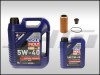 Oil Change Kit (JHM) Lubro-Moly (5w40) supersession for older 2.0t and for MK7-8V Golf-GTI-A3-S3-Q3-TT-TTS 1.8T-2.0T TFSI-TSI MQB, B9 A4-A5 2.0T