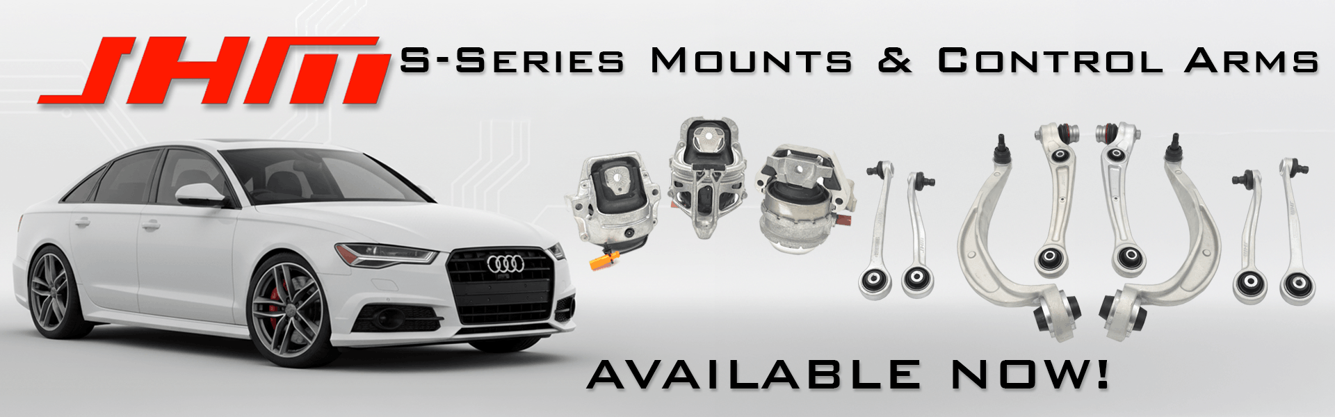 JHM S-Series Mounts and Control Arms